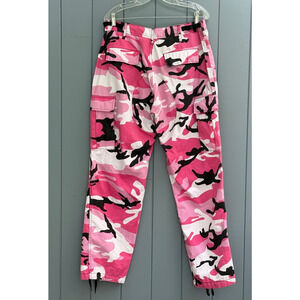 Military PINK Camouflage BDU Cargo Pants Army Fatigue Tactical Combat Camo Pants